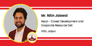 VGU, Head - Career Development and Corporate Resource Cell: Mr. Nitin Jaiswal Interview